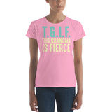 Mother's Day Products: Fierce Grandma-Women's Short Sleeve T-Shirt