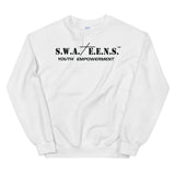 S.W.A.T.E.E.N.S. Sweatshirt with Inspirational Quote on the Back