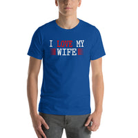 The Love Collection-I Love My Wife-Short-Sleeve T-Shirt