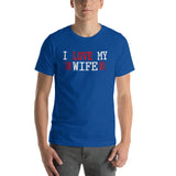 The Love Collection-I Love My Wife-Short-Sleeve T-Shirt