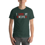 The Love Collection-I Love My Wife-Short-Sleeve T-Shirt