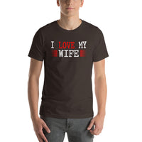 The Love Collection-I Love My Wife-Short-Sleeve T-Shirt