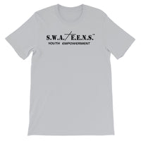 S.W.A.T.E.E.N.S. Short-Sleeve Unisex T-Shirt with Inspirational Quote on the Back